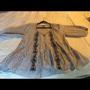 ADORABLE STRIPED LG TOP